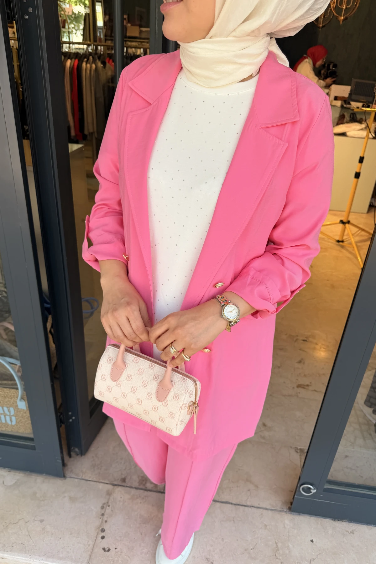 Blazer Ceketli Takım