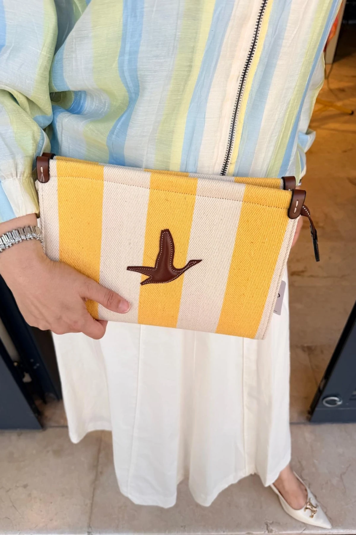 BYMN KETEN RENKLİ CLUTCH