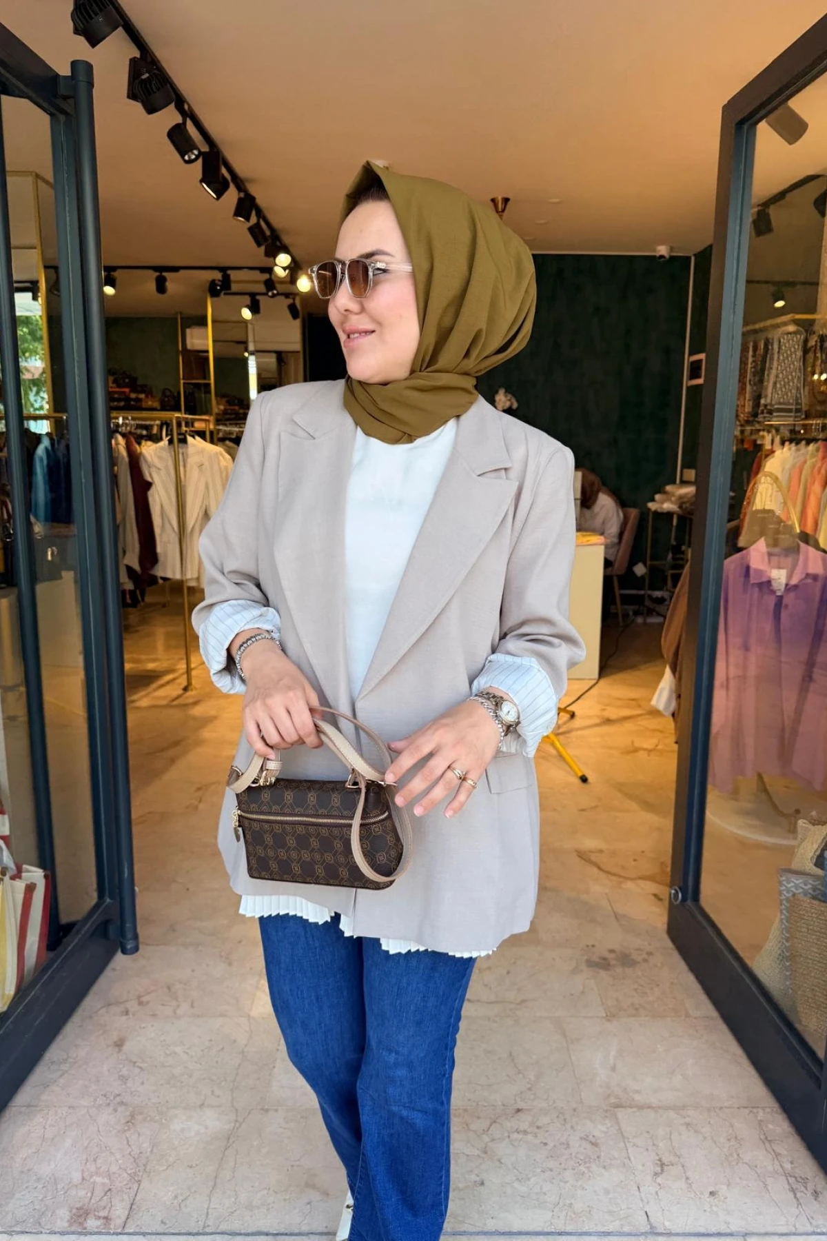 Keten Blazer Ceket