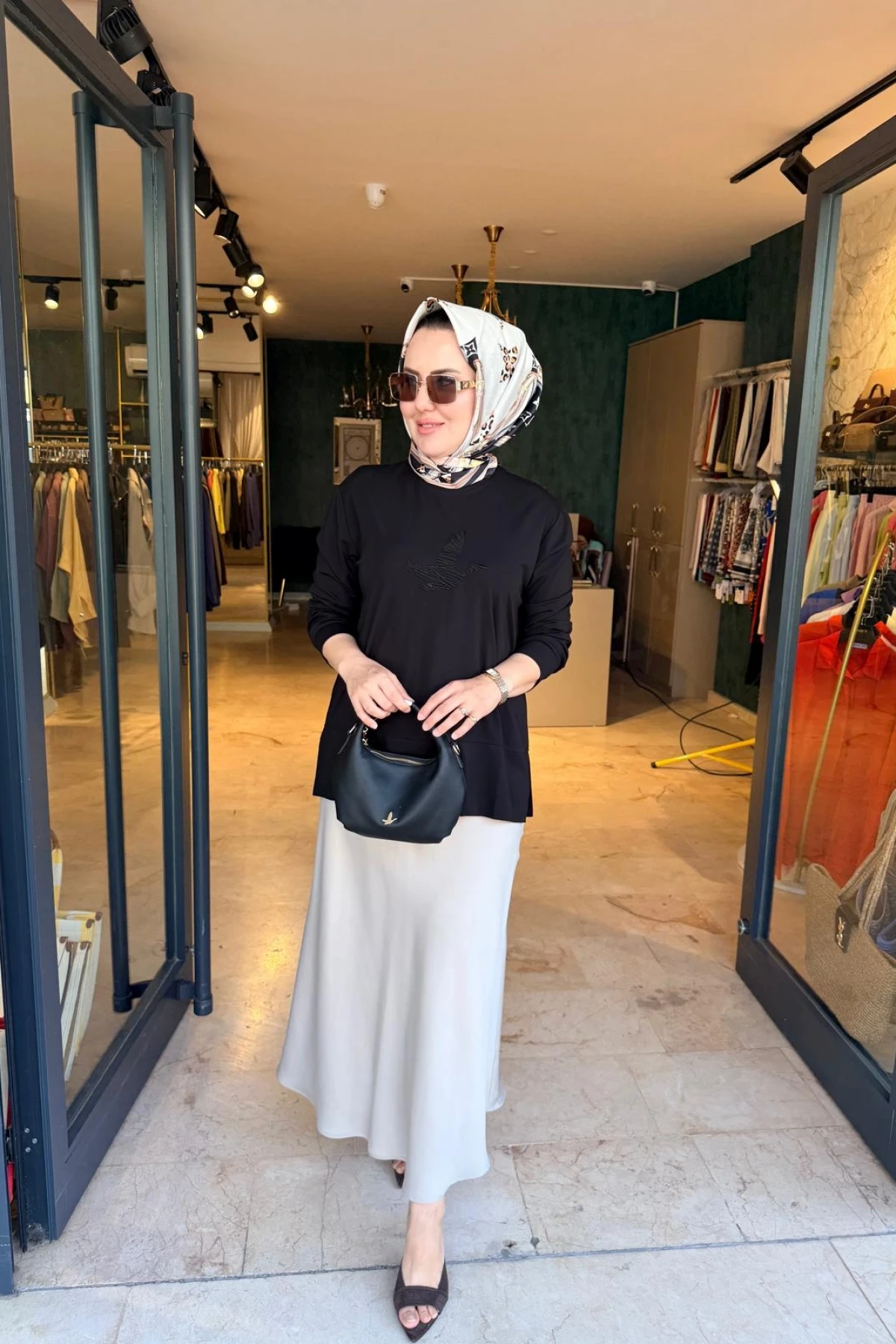 NAKIŞ İŞLİ KUŞLU SWEAT