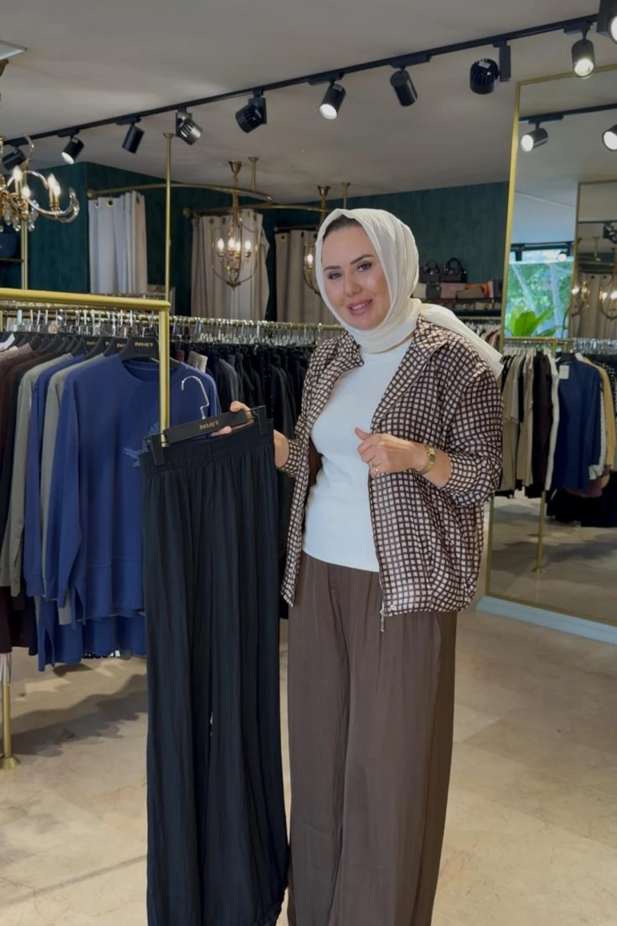 ZRA MODEL BOL PAÇA DÖKÜMLÜ PANTOLON