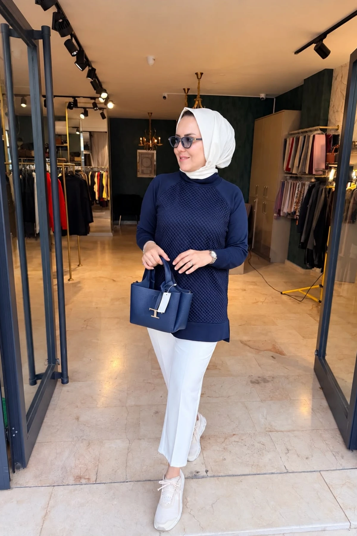 ZÜMRA FİLELİ MERSERİZE TUNİK