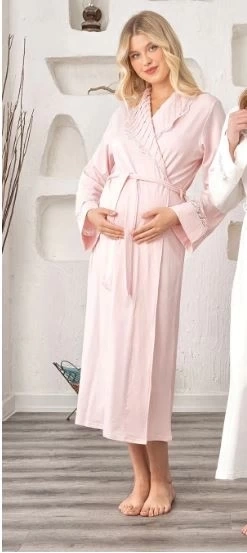 Bone  Lycra Nevrürlü Şal Yaka Sabahlık