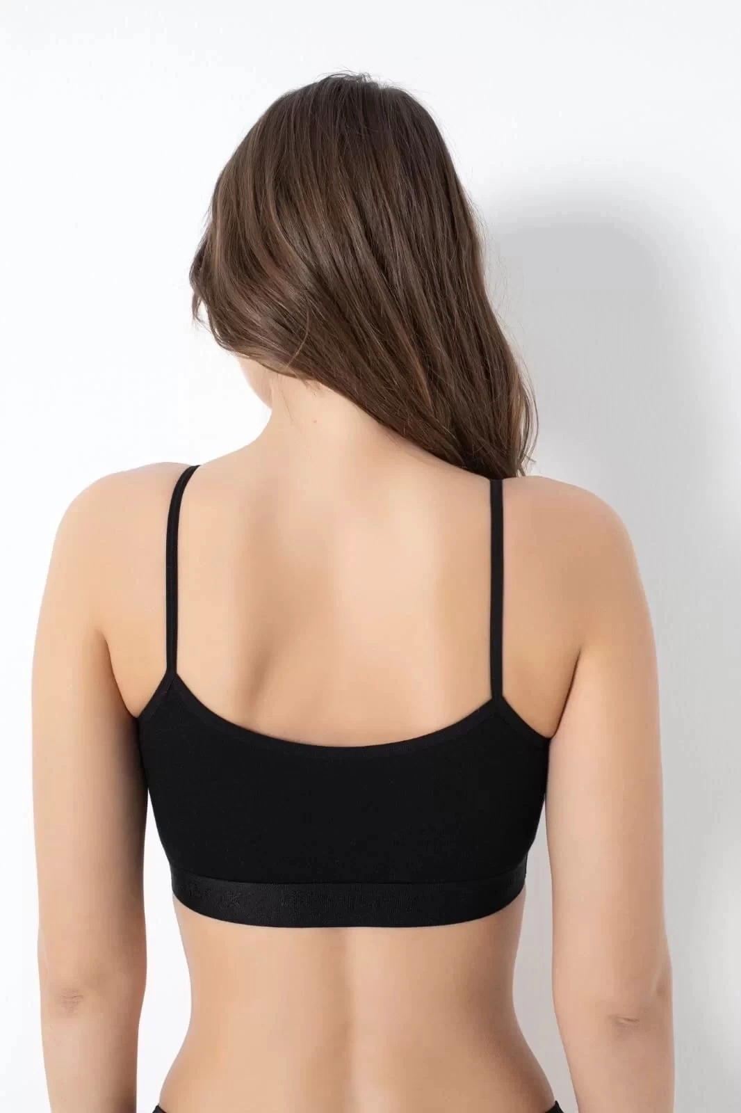 Bayan Bambu İnce Askılı Pedli Büstiyer