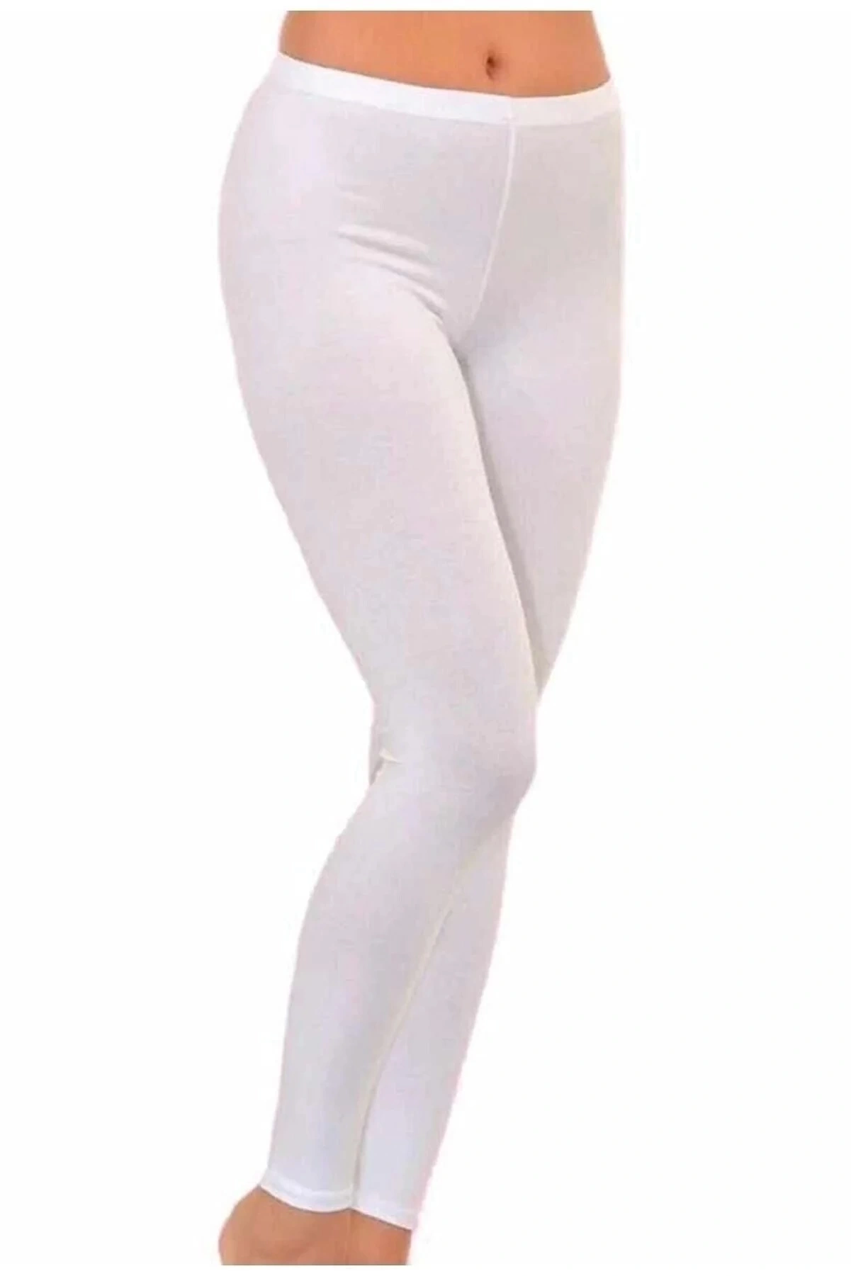 Kadın Modal Kumaş Uzun Tayt