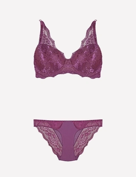 Desteksiz Dantelli Sütyen Takım