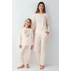 Arnetta 3434-G Kız Çocuk Uzun Kol Pijama Takım