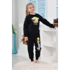 Kapitex 6182 Kız Çocuk Twety Baskılı Uzun Kol Pijama Takımı