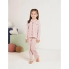 Pjs 28002 Çocuk Düğmeli Pijama Takım