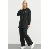 Sementa 76510 Çıtçıtlı Tunik Boy Eşofman Takım