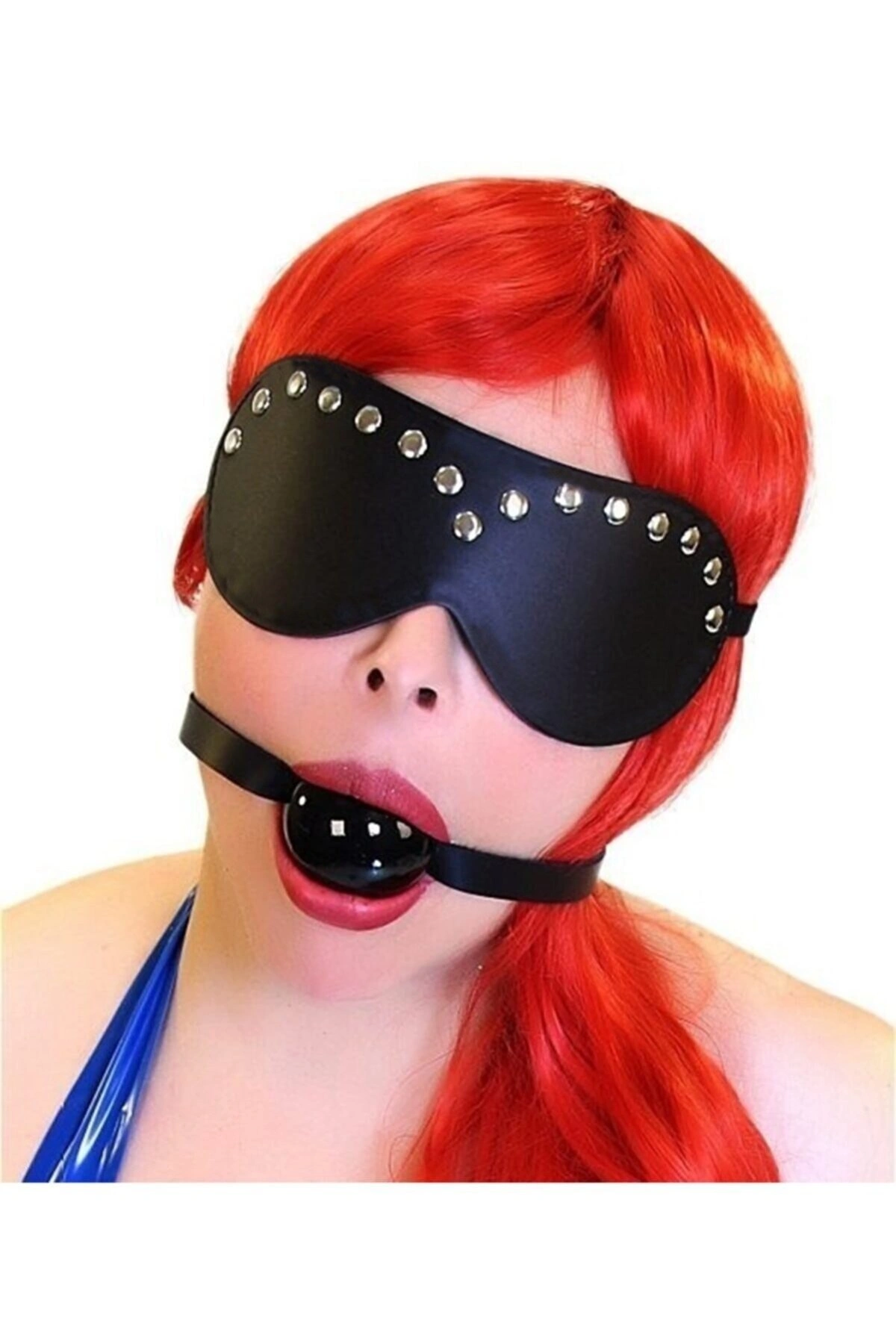 Fantezi Göz Bandı ve Ağız Topu