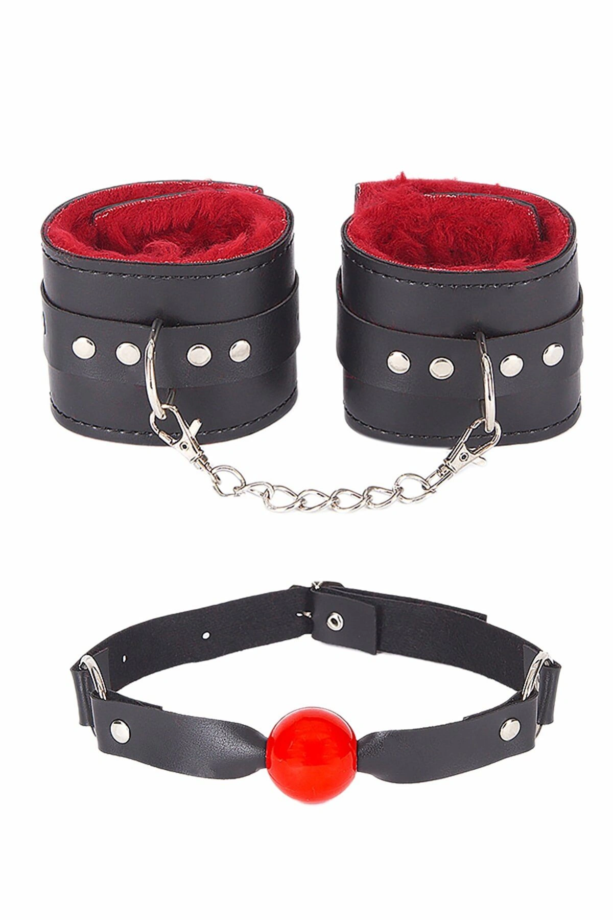 Fantezi kelepçe ve Ağız Topu