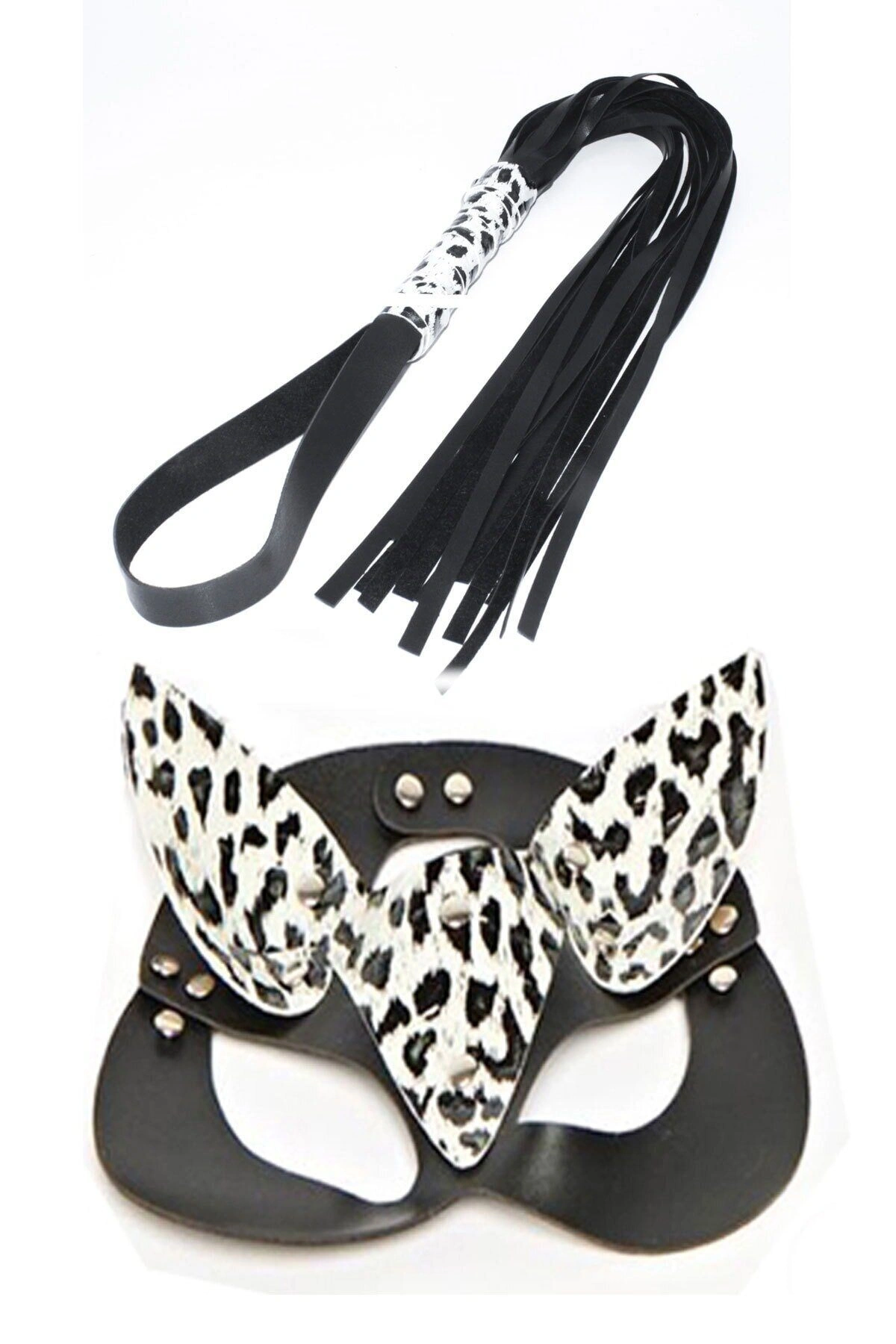 Fantezi Kırbaç ve Maske