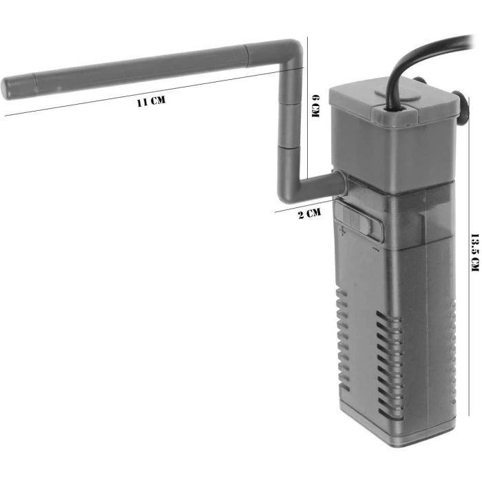 Sobo Akvaryum Şelala Aparatlı İç Filtre WP-320F