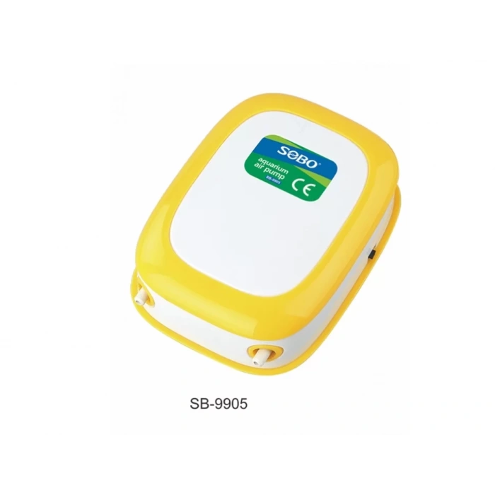 Sobo Ayarlanabilir Çift Çıkışlı Akvaryum Hava Motoru SB-9905