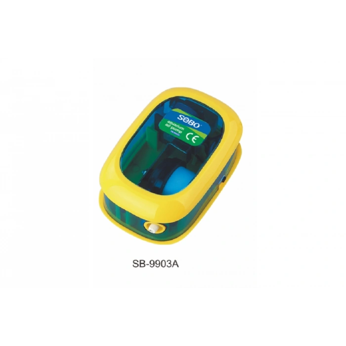 Sobo Ayarlanabilir Tek Çıkışlı Akvaryum Hava Motoru SB-9903A