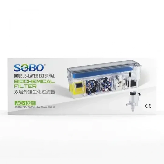 Sobo Bio Askı Filtre 9W. 700 LT. AQ-182H