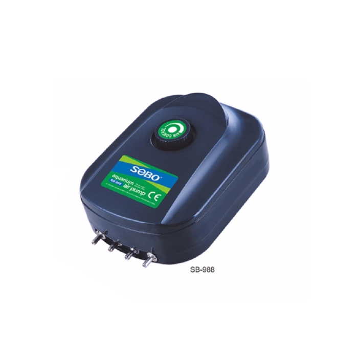 Sobo Dört Çıkışlı Ayarlanabilir Akvaryum Hava Motoru SB-988