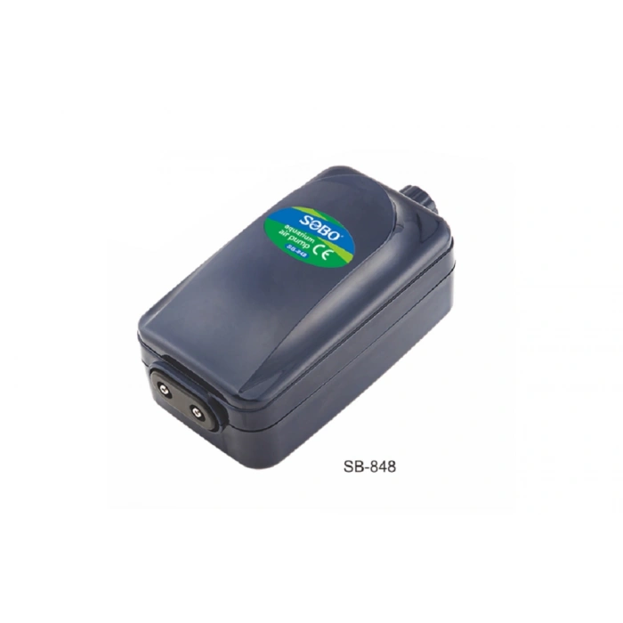 Sobo Ultra Sessiz Ayarlanabilir Çift Çıkışlı Akvaryum Hava Motoru SB-848
