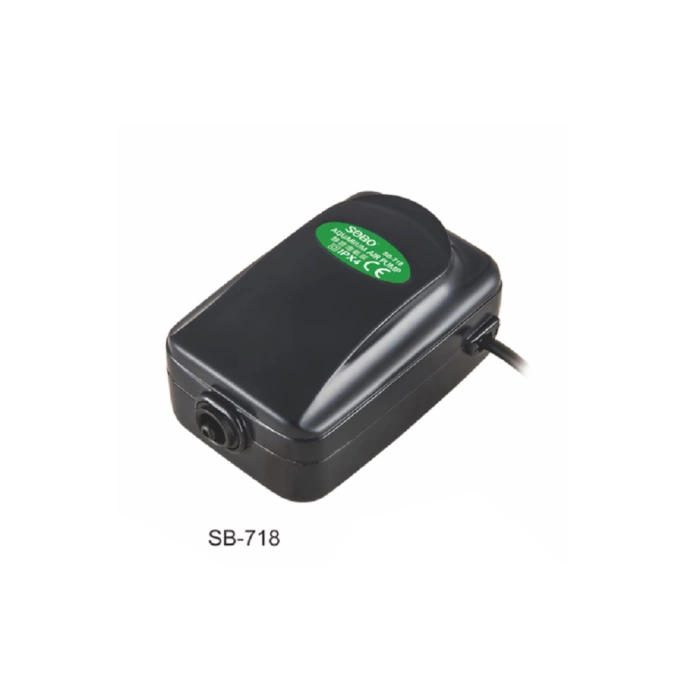 Sobo Ultra Sessiz Ayarlanabilir Tek Çıkışlı Akvaryum Hava Motoru SB-718