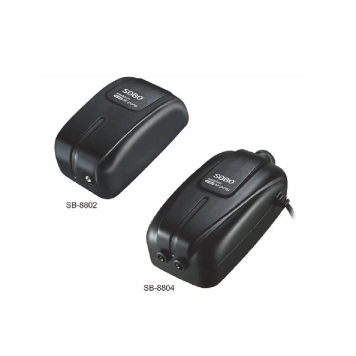 Sobo Ultra Sessiz Ayarlanabilir Çift Çıkışlı Akvaryum Hava Motoru SB-8804