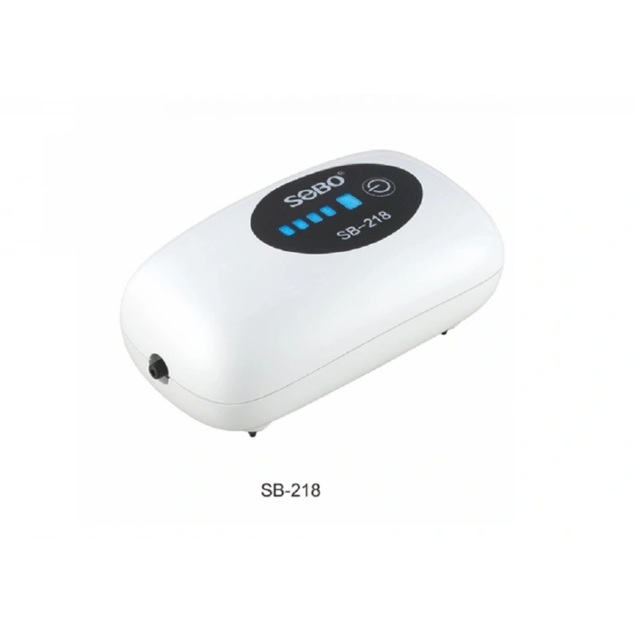 Sobo Mikro AC/DC Usb Şarjlı Sessiz Mini Akvaryum Hava Motoru SB-218