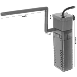 Sobo Akvaryum Şelala Aparatlı İç Filtre WP-320F