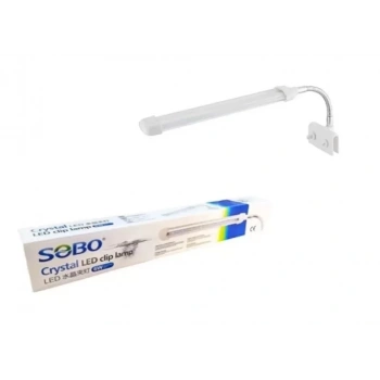 Sobo Akvaryum Klipsli Led Askı Lamba Beyaz S-CL3W