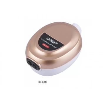 Sobo Sessiz Ayarlanabilir Çift Çıkışlı Akvaryum Hava Motoru SB-618