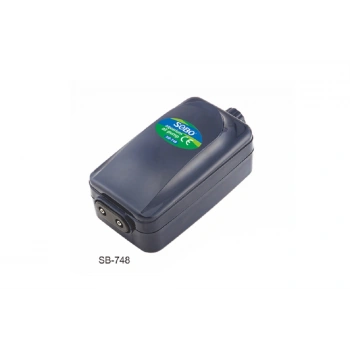 Sobo Ultra Sessiz Ayarlanabilir Çift Çıkışlı Akvaryum Hava Motoru SB-748