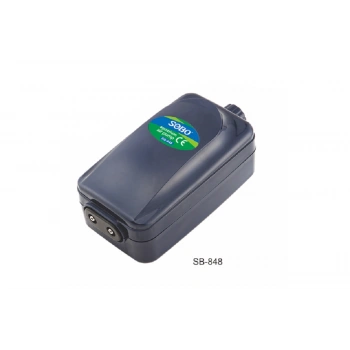 Sobo Ultra Sessiz Ayarlanabilir Çift Çıkışlı Akvaryum Hava Motoru SB-848