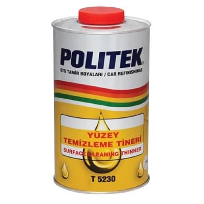 POLİTEK YÜZEY TEMİZLEME TİNERİ ( 1 LT )
