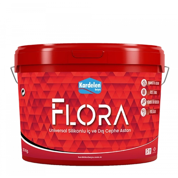 KARDELEN FLORA ÜNİVERSAL SİLİKONLU İÇ - DIŞ ASTAR (10KG)