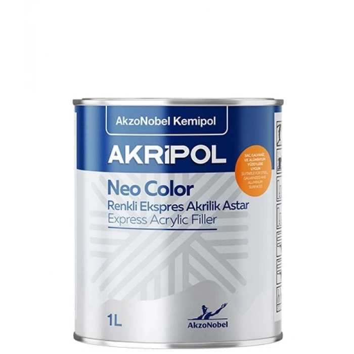 AKZONOBEL NEO COLOR RENKLİ EXPRES AKRİLİK ASTAR ( KREMİNT KIRMIZI1 LT )