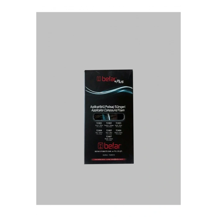 BEFAR PLUS APLİKATÖRLÜ POLİSAJ SÜNGERİ