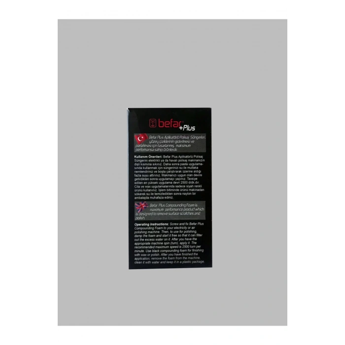 BEFAR PLUS APLİKATÖRLÜ POLİSAJ SÜNGERİ