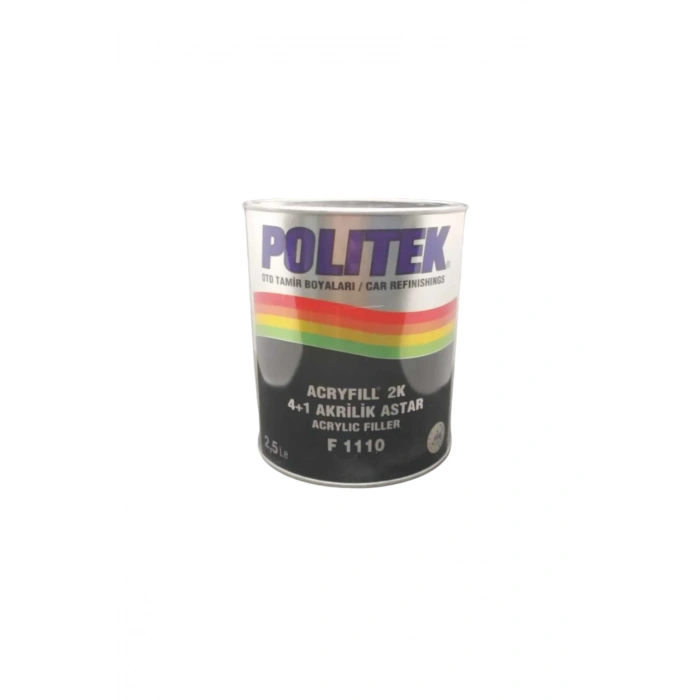 POLİTEK 2K 4+1 AKRİLİK ASTAR ( 2,5 LT )