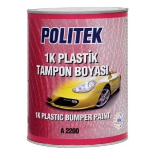 POLİTEK 1K PLASTİK TAMPON BOYASI ( 1 LT )