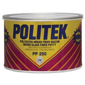 POLİTEK POLYESTER MİKRO FİBER MACUN ( 1 KG )