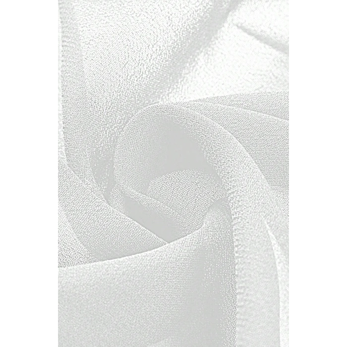 Kadın Siyah Beyaz Transparan Belden Bağlamalı Pareo 2li