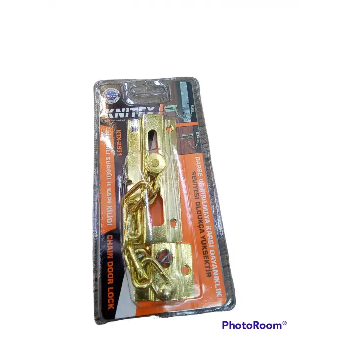 KNITEX ZİNCİRLİ SÜRGÜLÜ KAPI KİLİDİ KTX-2951