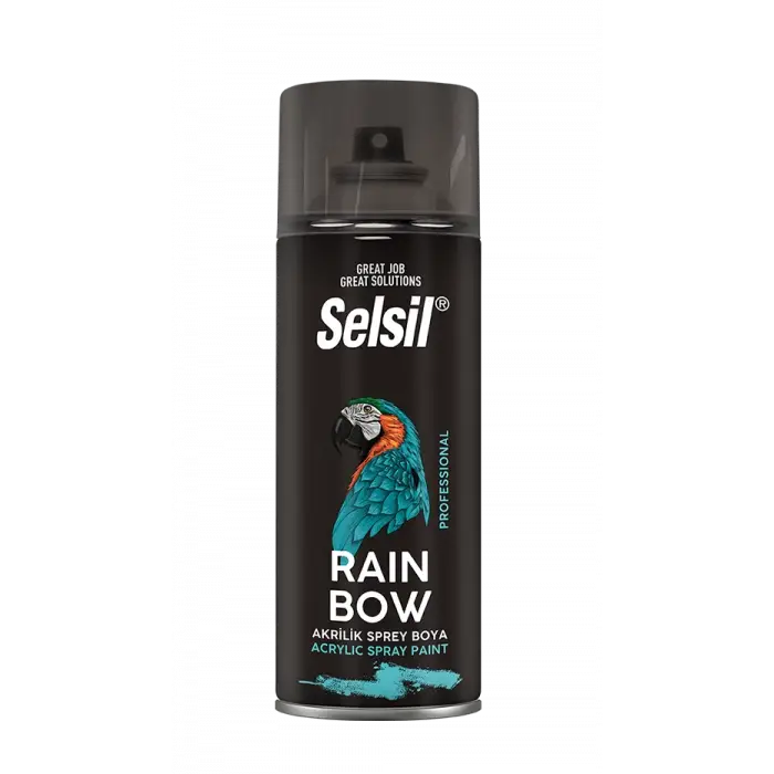 SELSİL SPREY BOYA MAT SİYAH 400 ML AB-428
