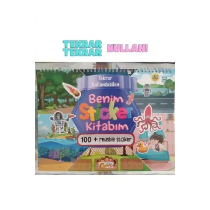 101 STİCKER ETKİNLİK KİTABI