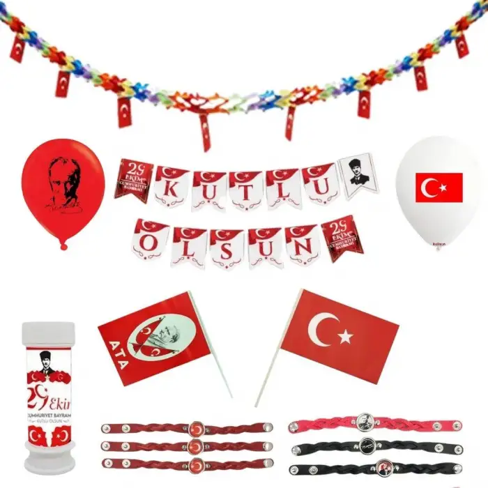 29 EKİM MİLLİ BAYRAM KUTLAMA SETİ 2006986