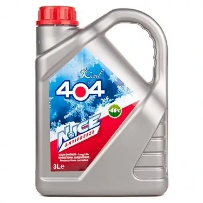 404 ANTİFRİZ 36 DERECE KIRMIZI 3 LT