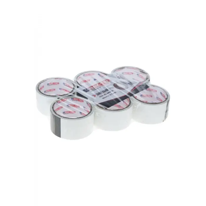 BAY-TEC TAMİR BANDI 48 MM BEYAZ MK-0727 (PKT-6 LI)