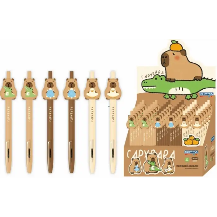 GIPTA VERSATİL KALEM CAPYBARA 0,7 K-1917 (PK-24LÜ)