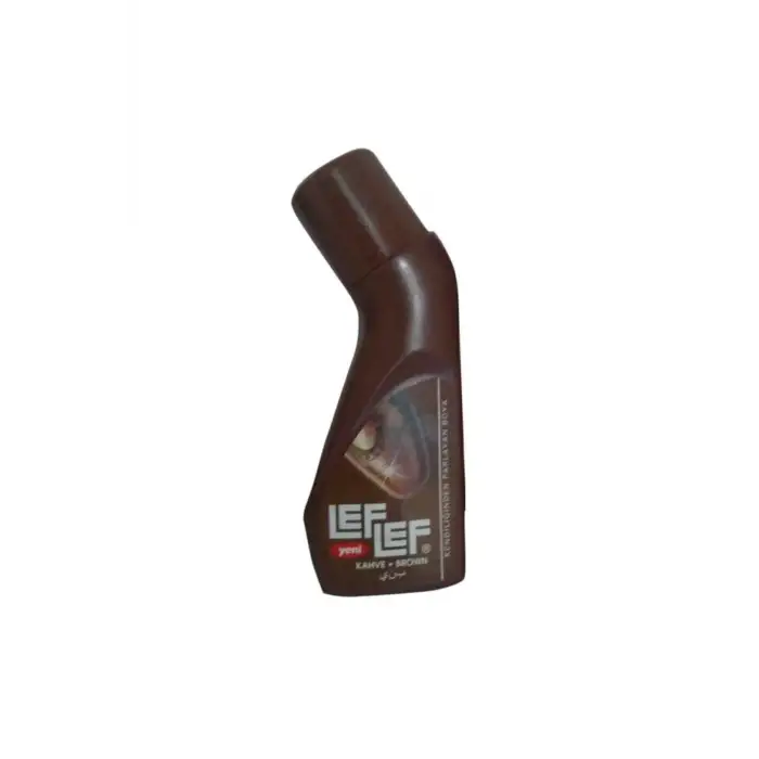 NURİ LEFLEF AYAKKABI BOYASI LİKİT KOYU KAHVE 75 ML(PK-12Lİ)