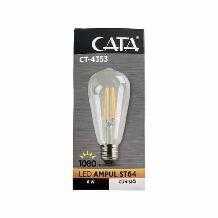 CATA EDISON LED AMPUL 8 W GÜN IŞIĞI CT-4353