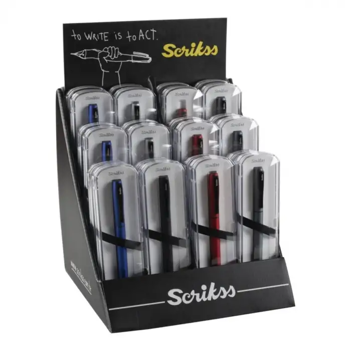 SCRİKSS KARNAVAL ROLLER KALEM (STND-24 LÜ)